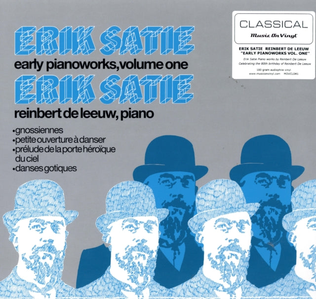 Satie, Erik 'Early Piano Works Vol 1 (180G)' Vinyl Record LP - Sentinel Vinyl