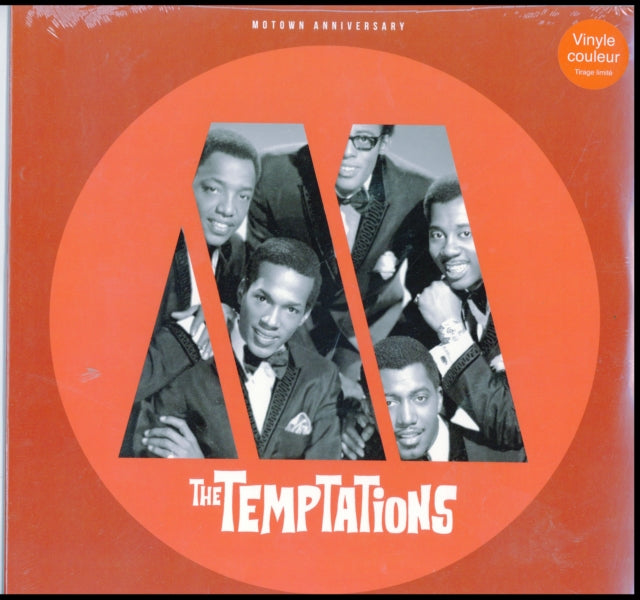 Temptations 'Motown Anniversary: The Temptations (Red Vinyl)' Vinyl Record  LP