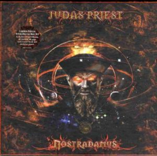 Judas Priest 'Nostradamus (3LP/2Cd Box Set) (Book/Poster)' Vinyl Record LP