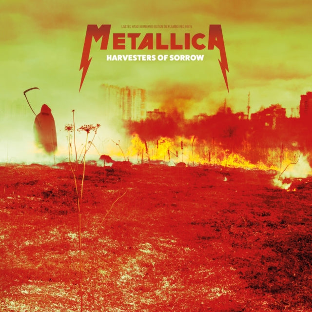 Metallica Harvesters Of Sorrow - Live Broadcast Moscow 1991 - Yellow Vinyl  Vinyl Record LP