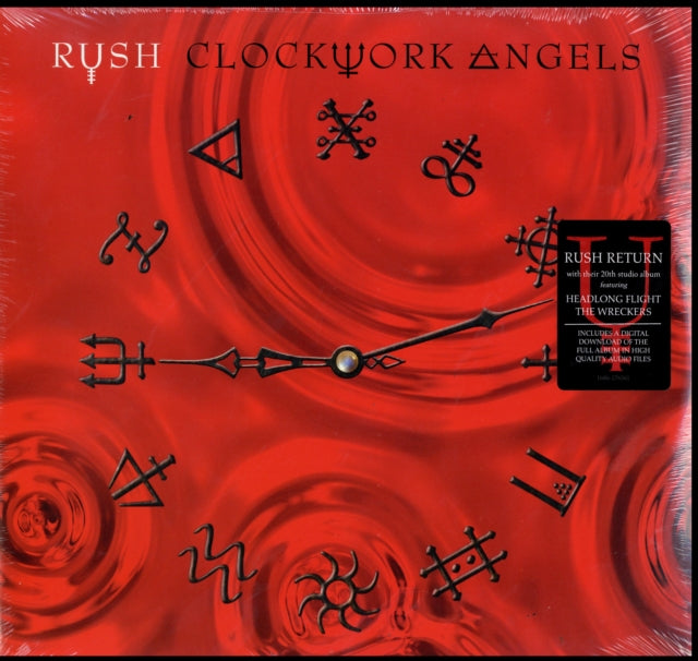 Rush Clockwork Angels Vinyl Record LP