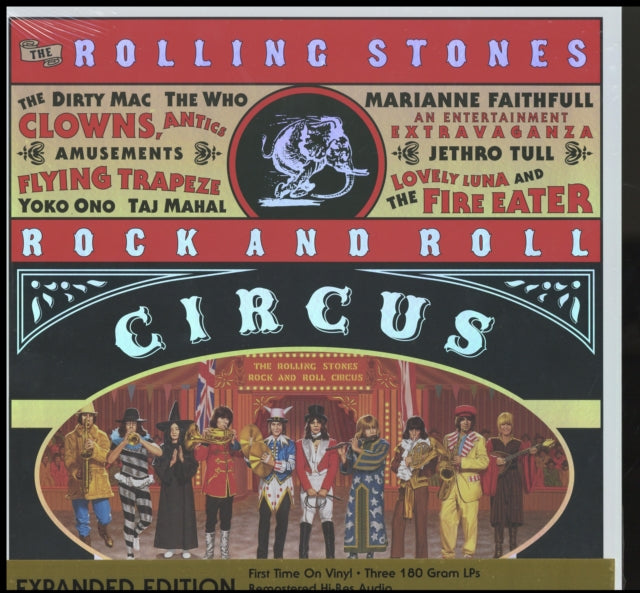 Rolling Stones Rolling Stones Rock & Roll Circus (180G/3 Lp) Vinyl Record LP