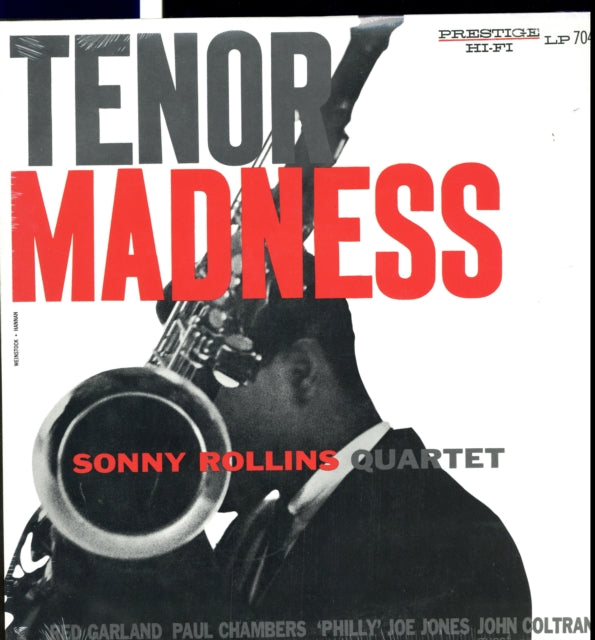 Rollins,Sonny Quartet Tenor Madness Vinyl Record LP