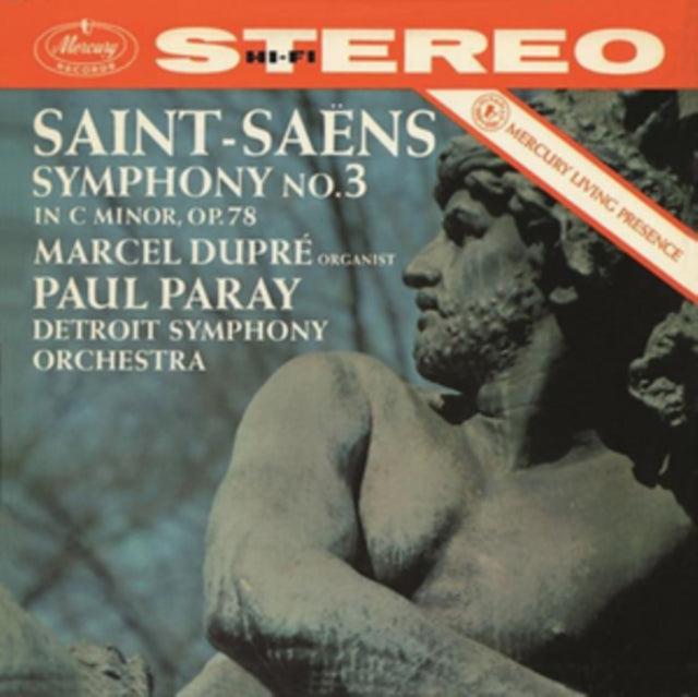 Dupre, Marcel / Detroit Symphony Orchestra / Paray, Paul 'Saint-Saens: Symphony No.3 In C Minor - Organ' Vinyl Record LP