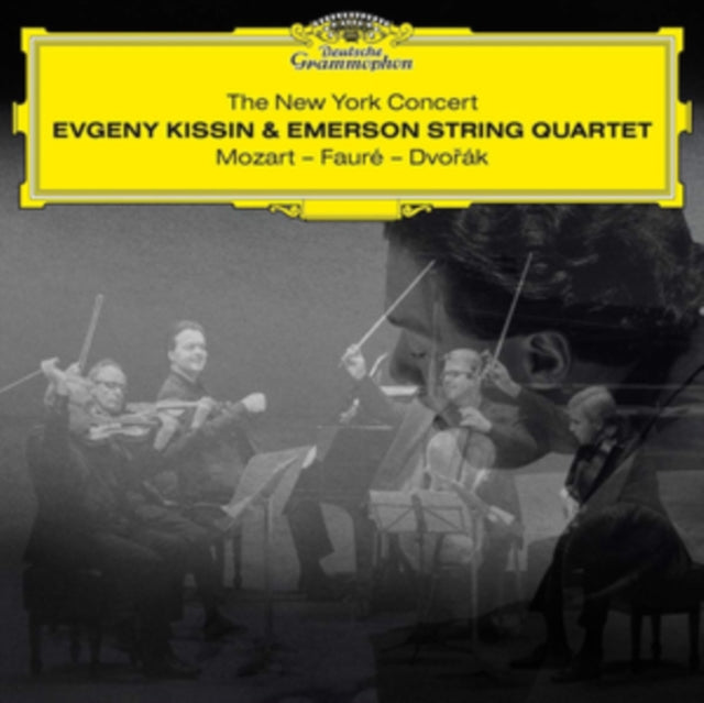 Evgeny Kissin & Emerson String Quartet 'New York Concert: Mozart - Faure - Dvorak (2 LP)' Vinyl Record LP - Sentinel Vinyl