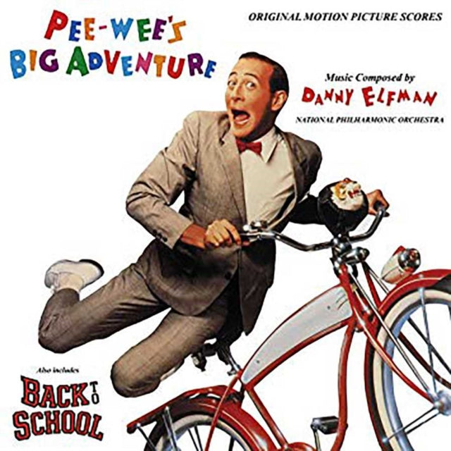 Elfman,Danny Pee-Wee'S Big Adventure Ost (Red Vinyl) Vinyl Record LP