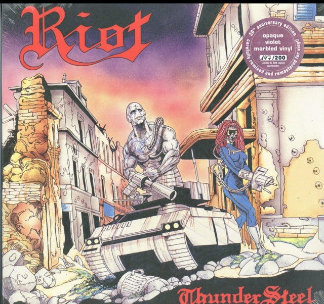 Riot Thundersteel 30Th Anniversary Edition Vinyl Record LP