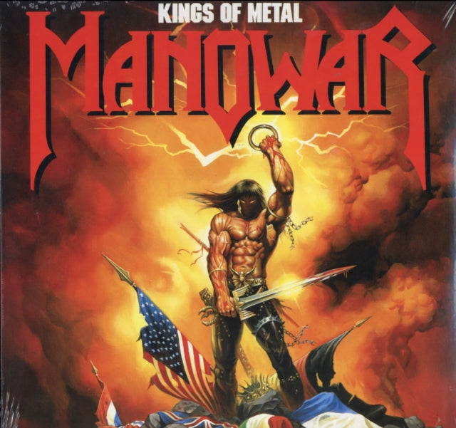 Manowar Kings Of Metal Vinyl Record LP