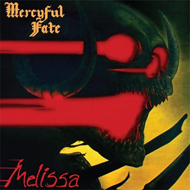 Mercyful Fate Melissa (Yellow W/ Black Streaks Vinyl) Vinyl Record LP