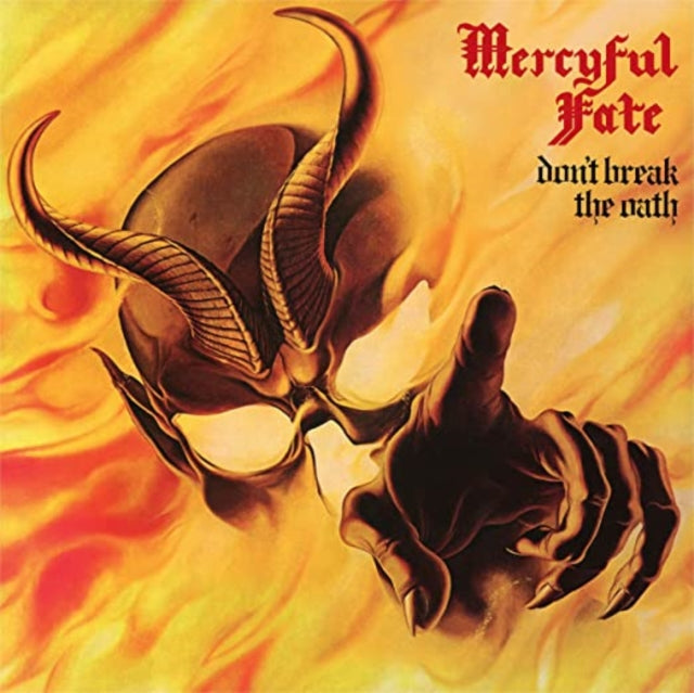 Mercyful Fate Don'T Break The Oath (Yellow W/ Red Flares Vinyl) Vinyl Record LP