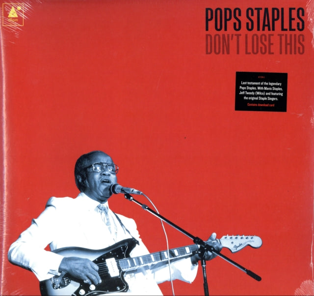 Staples,Pops Don'T Lose This (Dl Card) Vinyl Record LP