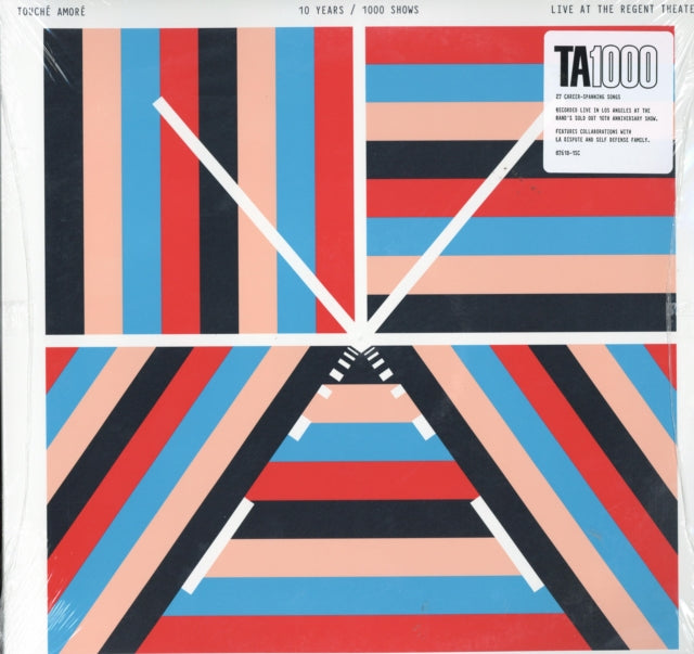 Touche Amore 10 Years / 1000 Shows - Live At The Regent Theater Vinyl Record LP