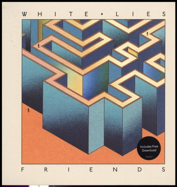 White Lies Friends (Dl Card) Vinyl Record LP