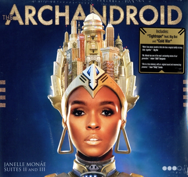 Monae,Janelle Archandroid Vinyl Record LP
