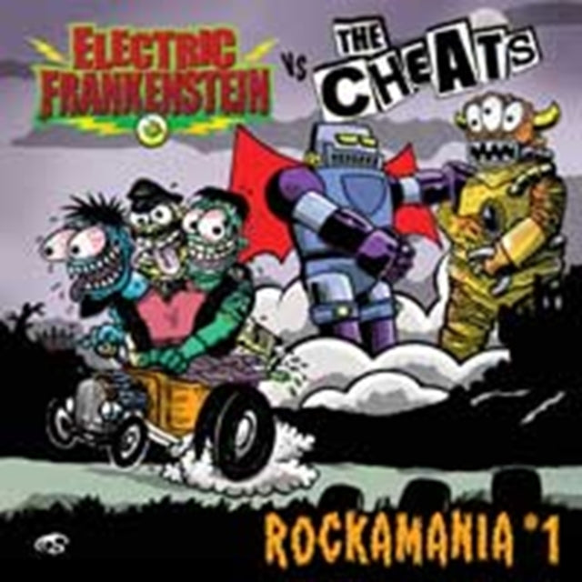 Electric Frankenstein / The Cheats 'Rockamania 1 (Split Lp)' Vinyl Record LP