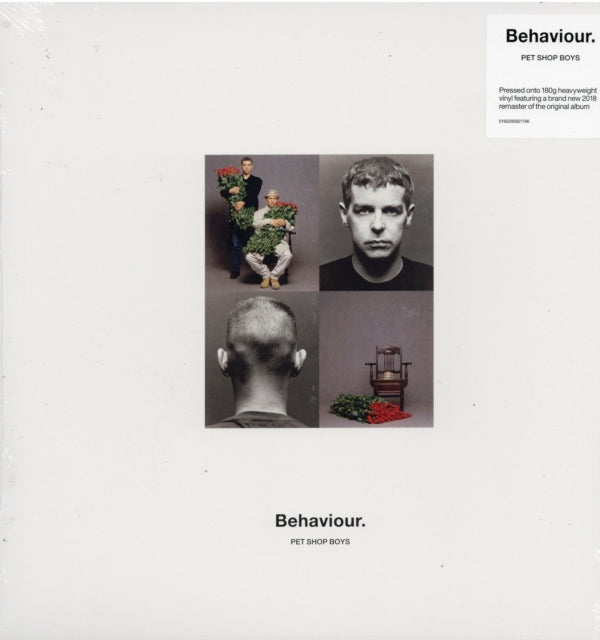 Pet Shop Boys Behaviour (2018 Remastered Version) (Lp) Vinyl Record LP