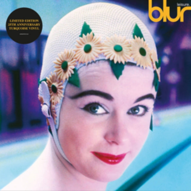 Blur 'Leisure (25Th Anniversary Edition/180G/Blue Vinyl/Dl Card)' Vinyl Record LP