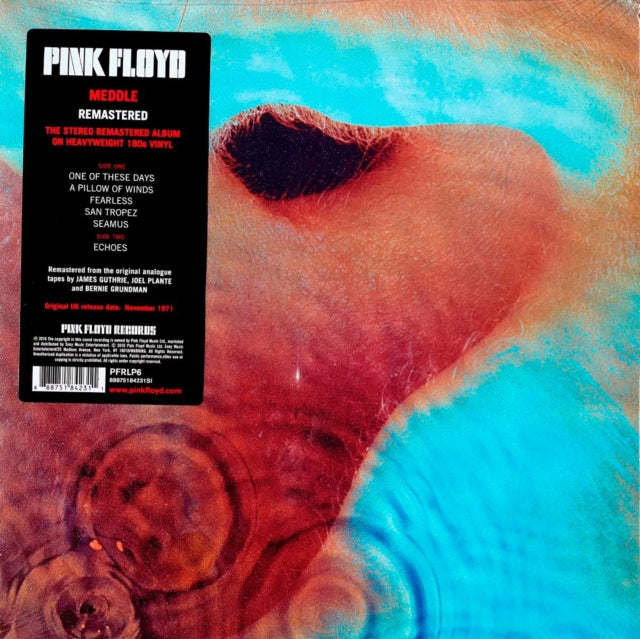 Pink Floyd Meddle Vinyl Record LP