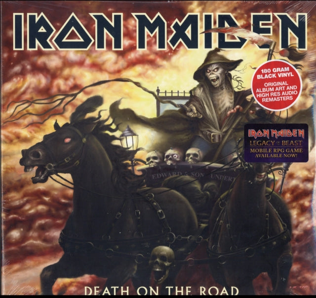Iron Maiden Death On The Road (2Lp/180G) Vinyl Record LP