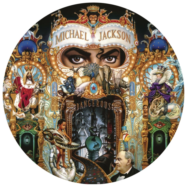 Jackson,Michael Dangerous (2Lp) (Picture Disc) Vinyl Record LP