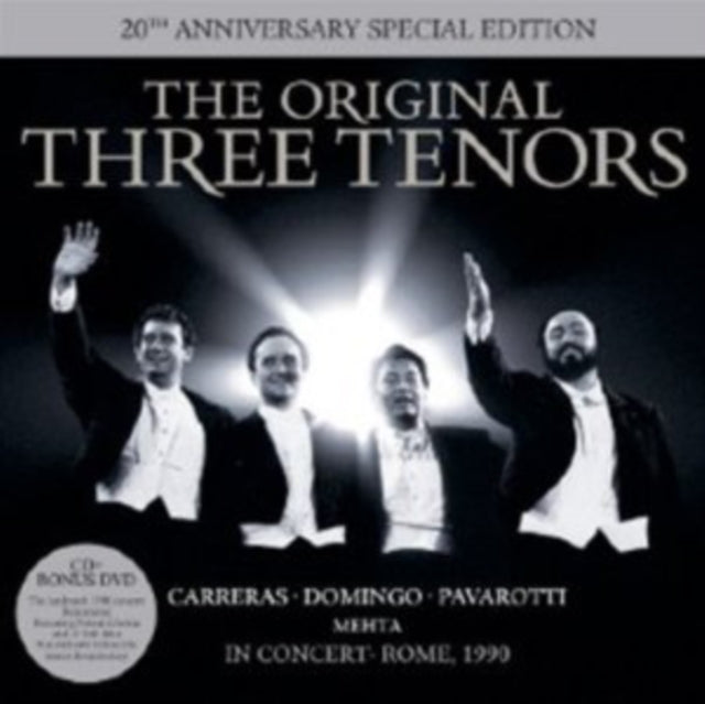 Pavarotti / Domingo / Carreras 'Original Three Tenors (20Th Anniversary Special Edition) (CD/Dvd)' 