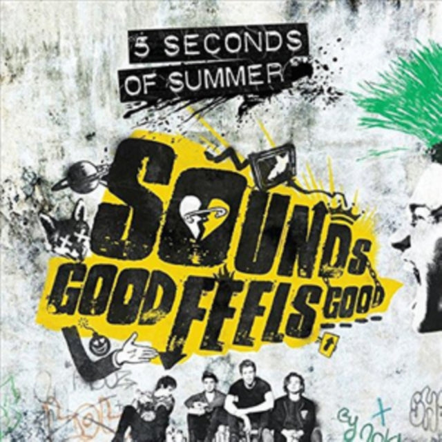 5 Seconds Of Summer 'Sounds Good Feels Good' Vinyl Record LP
