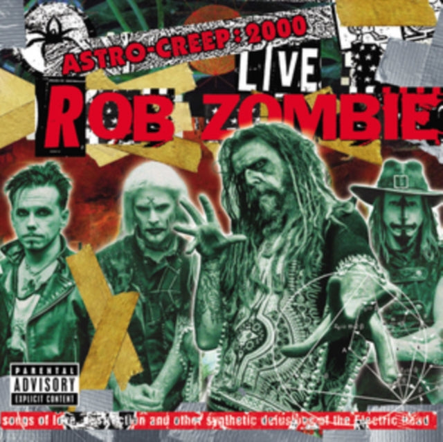 Zombie,Rob Astro-Creep: 2000 Live Songs Of Love Destruction & Other Syntheti Vinyl Record LP