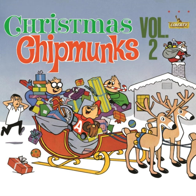 Alvin & The Chipmunks; Seville,David Christmas With The Chipmunks Vol.2 (White Vinyl) Vinyl Record LP