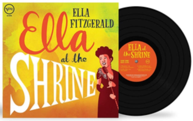 Fitzgerald,Ella Ella At The Shrine Vinyl Record LP
