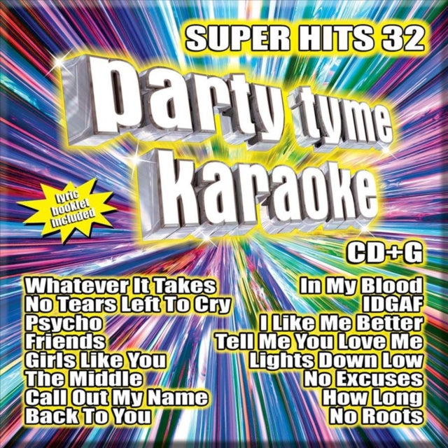 Party Tyme Karaoke 'Super Hits 32 (16-Song CD+G)' 