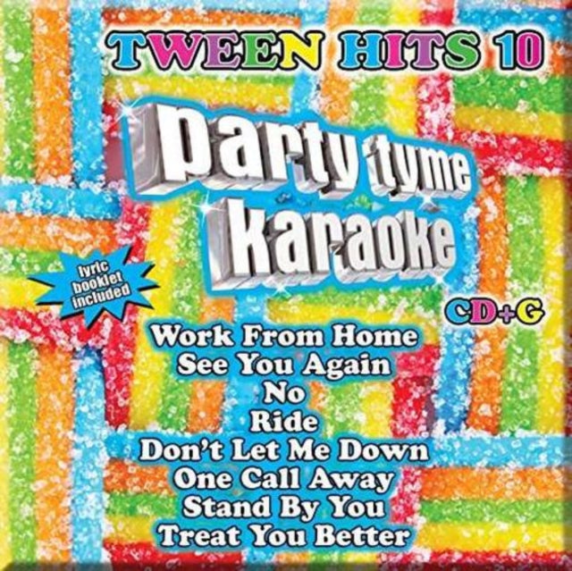Party Tyme Karaoke 'Party Tyme Karaoke - Tween Hits 10 (8+8-Song CD+G)' 