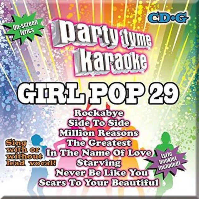 Party Tyme Karaoke 'Party Tyme Karaoke - Girl Pop 29 (8+8 Song CD+G)' 