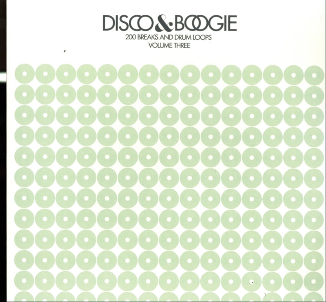 Disco & Boogie 200 Breaks & Drum Loops: Vol.3 (Green Cover) Vinyl Record LP