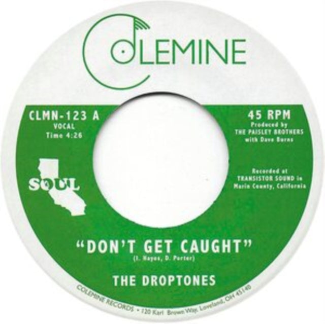 Droptones 'Don'T Get Caught / Young Blood' Vinyl Record LP