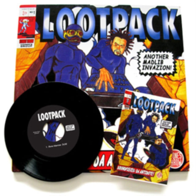 Lootpack Soundpieces: Da Antidote (3Lp/Bonus 7 Inch) Vinyl Record LP