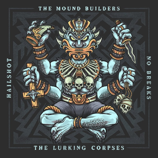 Lurking Corpses & Moundbuilders 'Split Hits The Fans Pt. 3' Vinyl Record LP - Sentinel Vinyl