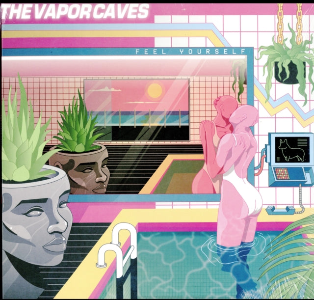 Vapor Caves 'Feel Yourself (Black Vinyl)' Vinyl Record LP - Sentinel Vinyl