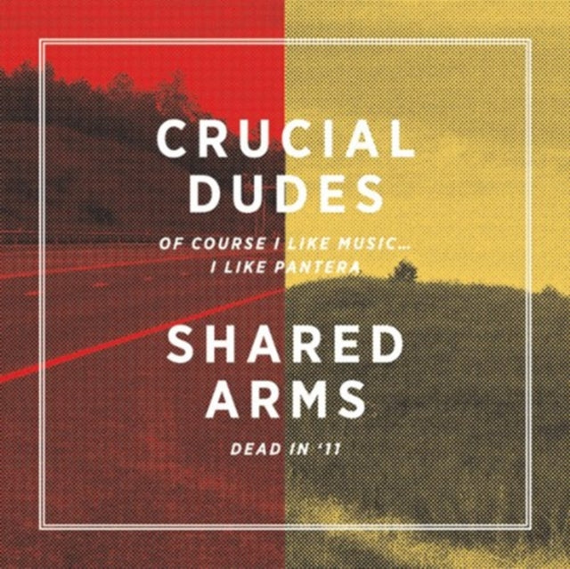 Crucial Dudes / Shared Arms 'Split' Vinyl Record LP