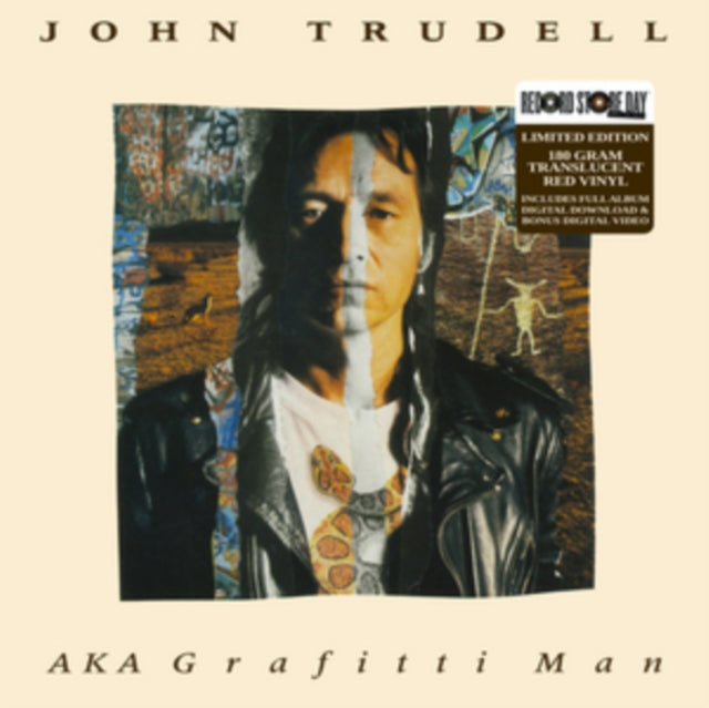 Trudell, John 'Aka Graffiti Man (180G/Transparent Red Vinyl/Dl Card)' Vinyl Record LP