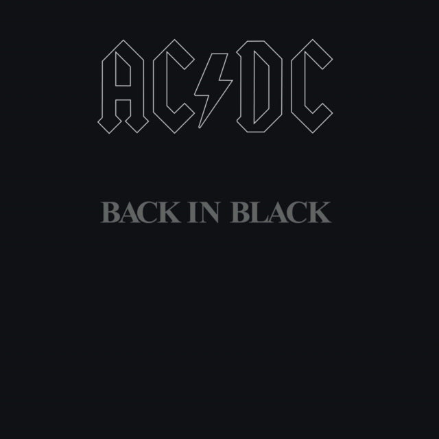Ac/Dc 'Back In Black (180G)' Vinyl Record LP