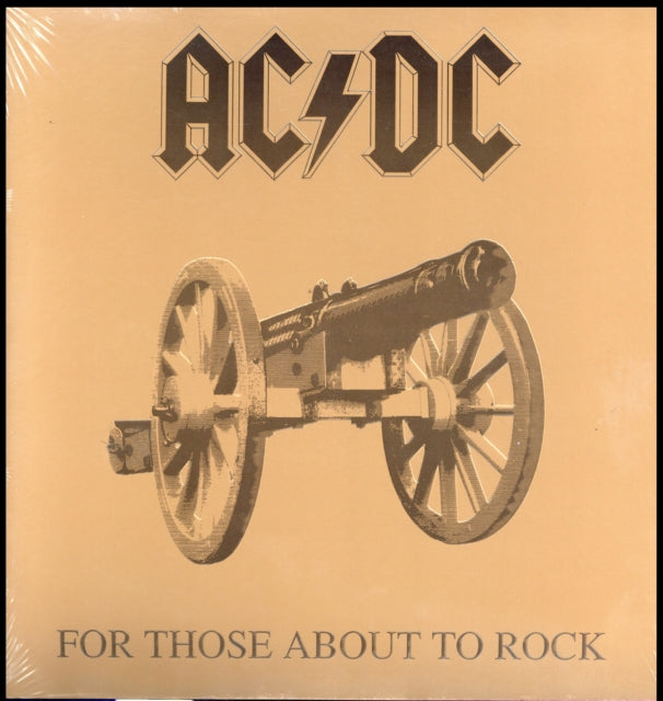 Ac/Dc For Those About To Rock (180G) Vinyl Record LP
