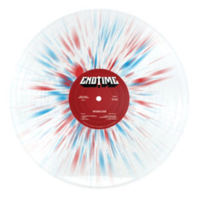 Endtime 'Impending Doom (Transparent Blue/Red Splatter Vinyl)' Vinyl Record LP - Sentinel Vinyl