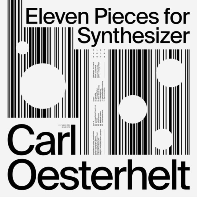Oesterhelt, Carl 'Eleven Pieces For Synthesizer' Vinyl Record LP - Sentinel Vinyl
