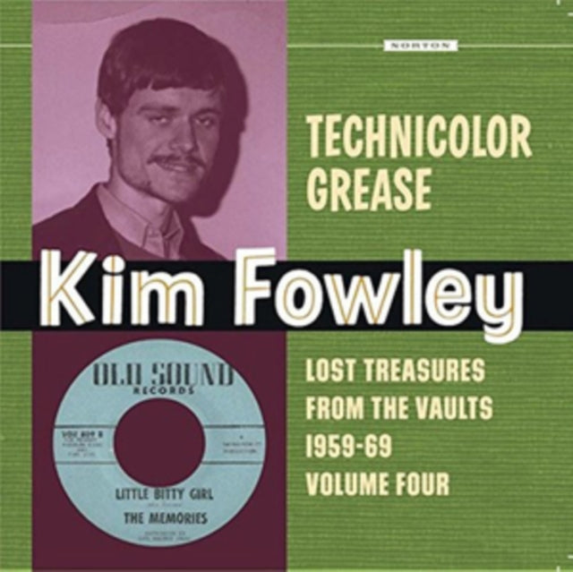 Fowley, Kim 'Technicolor Grease: Lost Treasures 1959-69 Vol.4' Vinyl Record LP - Sentinel Vinyl