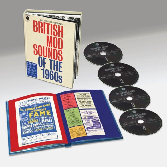 Various Artists 'Eddie Piller Presents - British Mod Sounds Of The 1960S (4CD)' 