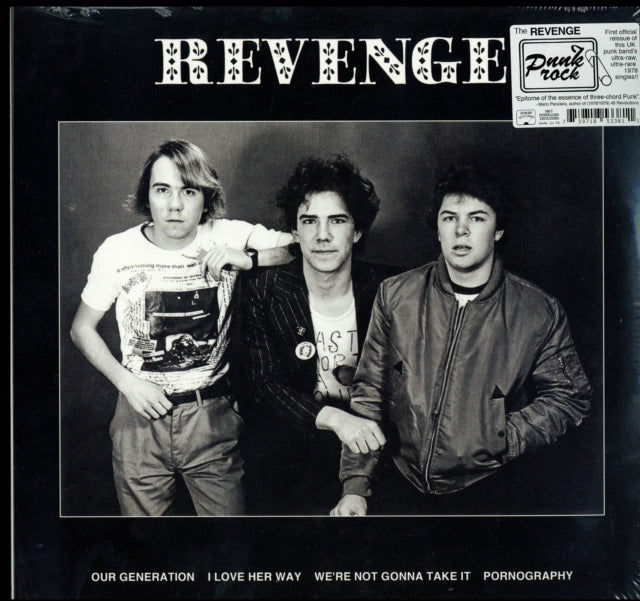 Revenge 'Four Song Ep' Vinyl Record LP - Sentinel Vinyl