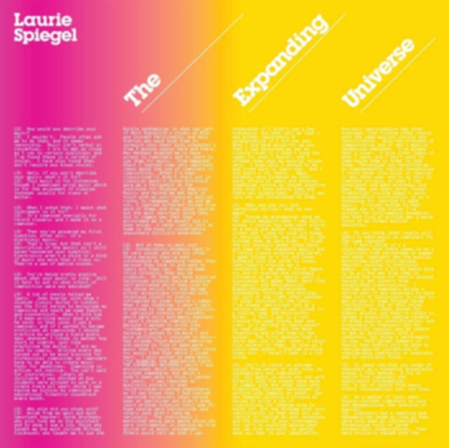 Spiegel, Laurie 'Expanding Universe (2CD)' 