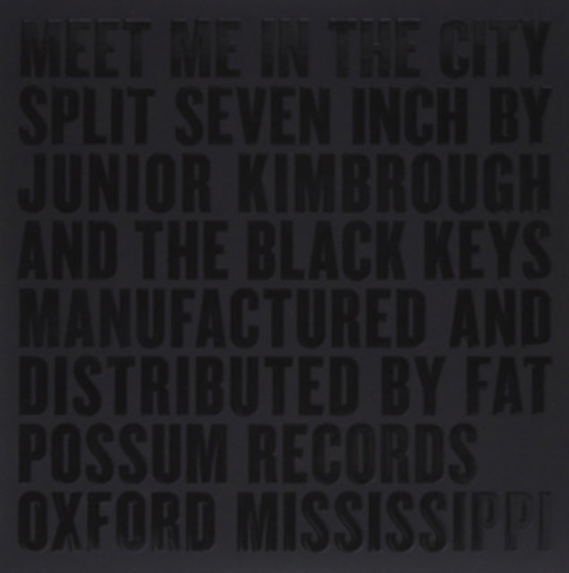 Black Keys / Kimbrough, Junior 'Meet Me In The City' Vinyl Record LP - Sentinel Vinyl