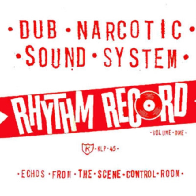 Dub Narcotic Sound System 'Rhythm Record Vol. One Echoes From The Scene Control Room' Vinyl Record LP