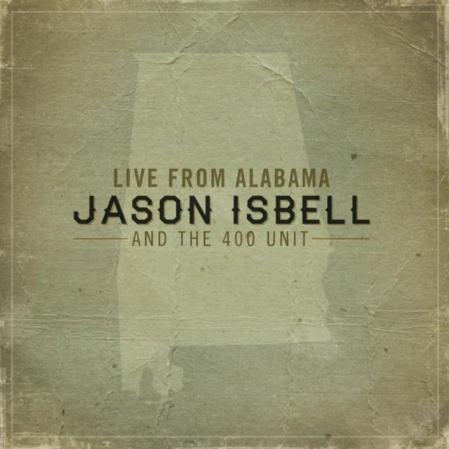 Isbell,Jason & The 400 Unit Live From Alabama Vinyl Record LP